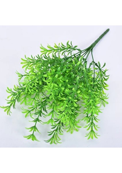 Krizantem 35 cm Adet Yapay Boston Fern Bitkiler Plastik Yapay Çalılar Yeşillik Ev Açık Bahçe Ofis Dekor Için Taklit Bitkiler (Yurt Dışından)
