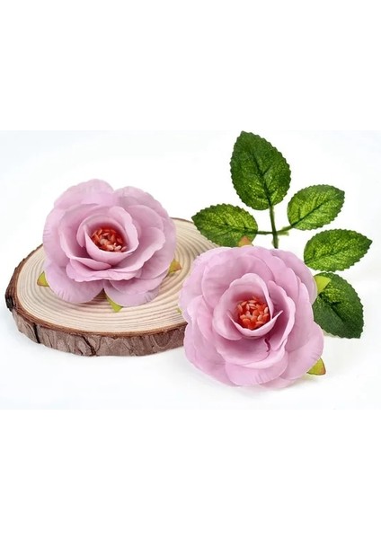 Derin Pembe 10 Adet Ipek Şakayık Yapay Çiçek 4 cm Gül Çiçek Kafa Düğün Parti Dekorasyon Çelenk Dıy El Sanatları Aksesuarları Sahte Çiçekler (Yurt Dışından)