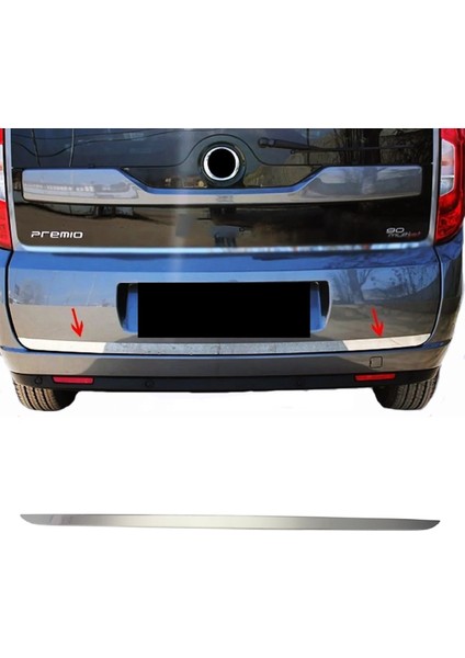 Fiat Doblo Krom Bagaj Alt Çıta P.çelik 2010 ve Üzeri