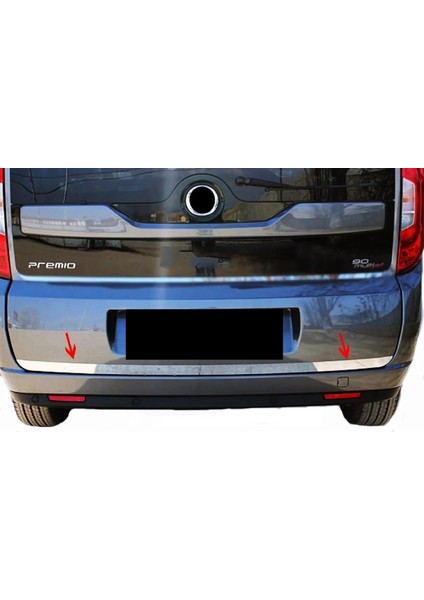 Fiat Doblo Krom Bagaj Alt Çıta P.çelik 2010 ve Üzeri