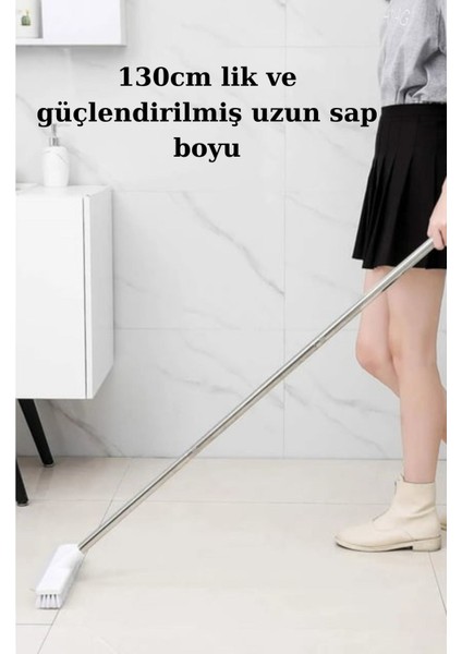 Çekçekli ve oynar başlıklı çok amaçlı temizlik fırçası seti modelleri
