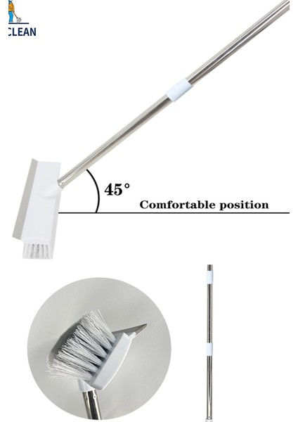 Çekçekli ve oynar başlıklı çok amaçlı temizlik fırçası seti indirimleri