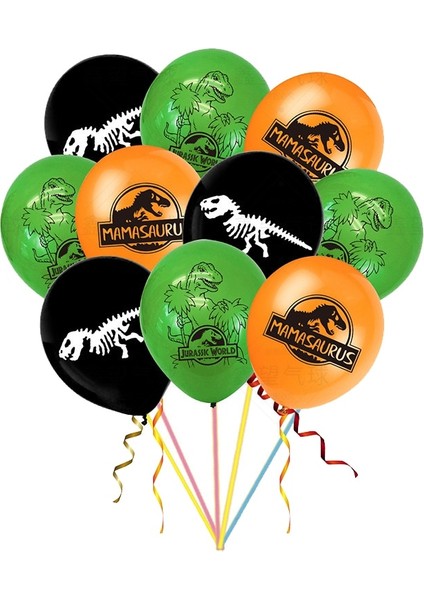 10 Adet-D 10 Adet Dinozor Parti Balonları Boys Için Doğum Günü Partisi Jurassic Dünya Orman Hayvan Lateks Topları Dekorasyon Bebek Duş Çocuk Oyuncak (Yurt Dışından) fırsatları