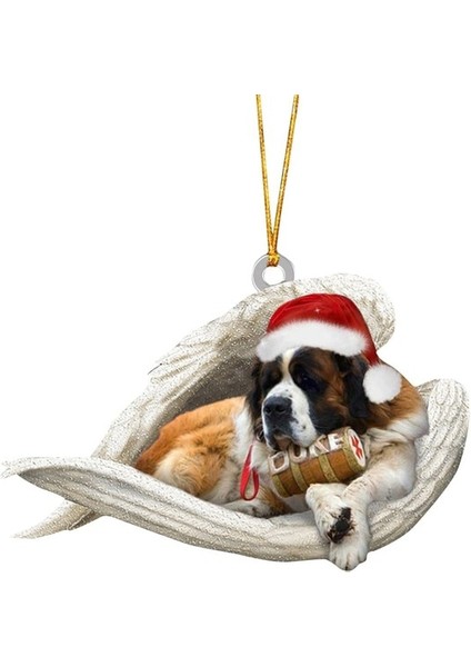 T 43 Tür Köpekler Damla Süs Yeni Yıl 2023 Noel Kolye Noel Ağacı Köpek Kolye Şenlikli Parti Malzemeleri Odası Dekorasyon # A (Yurt Dışından)
