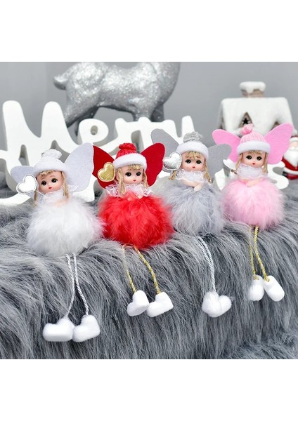 198 2021 Yeni Yıl Hediyeleri Açı Bebek Asılı Kolye Noel Ağacı Süsler Ev Navidad Dekor Için Noel Dekorasyon Doğum Noel Hediyesi (Yurt Dışından)