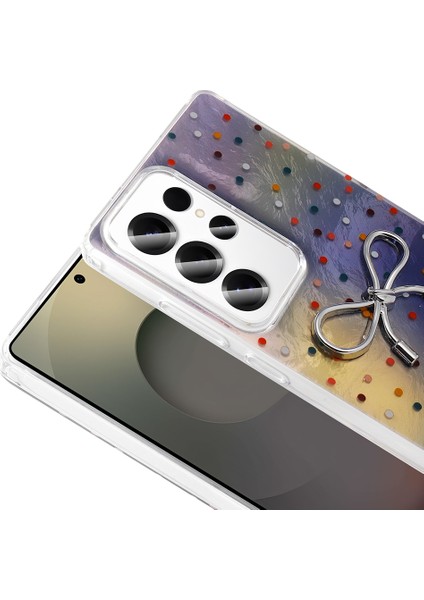 Samsung Galaxy S24 Ultra Kılıf Figürlü Kamera Korumalı Silikon Zr-Ponti