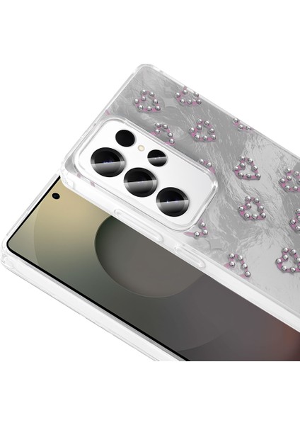 Samsung Galaxy S23 Ultra Kılıf Figürlü Kamera Korumalı Silikon Zr-Ponti