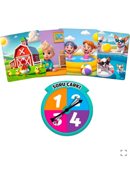 Ceco Toys Picquest Dikkat ve Hafıza Oyunu