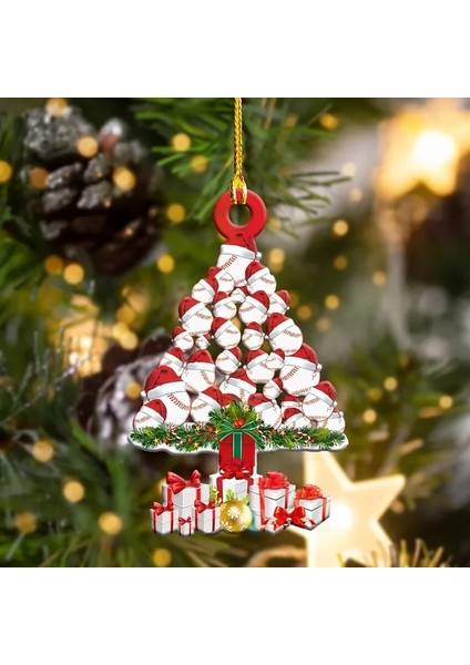 Bir Boyut Kişiselleştirilmiş Köpek Aile Noel Ağacı Dekorasyon Reçine Kolye Sevimli Tarzı Kış Hediye Ev Noel Kolye Dekor Aksesuarları (Yurt Dışından)