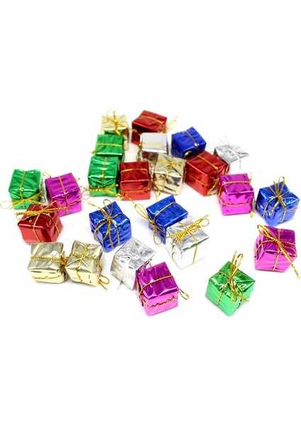 Şeker 24 Adet 25 x 25 x 25MM Noel Ağacı Süsler Malzemeleri Noel Süslemeleri Düğün Hediye Çantası Yeni Yıl Ev Akşam Partisi Ev Dekor Için (Yurt Dışından) fiyatları