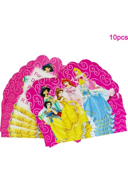 Kürdan TLAG-24PCS Disney Altı Prenses Kar Beyaz Fincan Tabak Kaşık Doğum Günü Şapka Parti Dekorasyon Parti Bebek Duş Malzemeleri Tek Kullanımlık Sofra (Yurt Dışından) modelleri