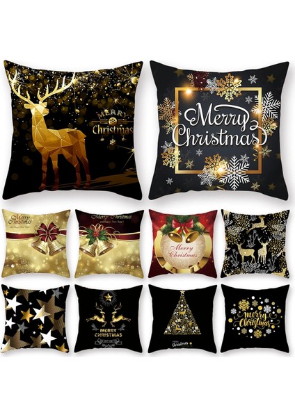 Stil 3 Merry Christmas Minder Örtüsü Süsler Noel Dekorasyon Ev Noel Dekor Noel Navidad Yeni Yıl Hediyesi 2023 Noel Doğum (Yurt Dışından)