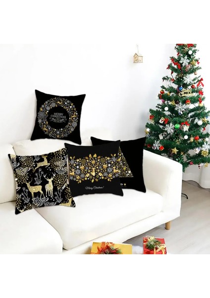 Stil 3 Merry Christmas Minder Örtüsü Süsler Noel Dekorasyon Ev Noel Dekor Noel Navidad Yeni Yıl Hediyesi 2023 Noel Doğum (Yurt Dışından)