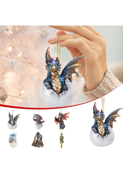 F Sınırlı Üretim Tatil Ejderha Süsleri Tatil Noel Süslemeleri Noel Ağacı Asılı Kolye Akrilik Süsler (Yurt Dışından) fiyatları