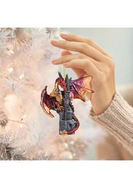 F Sınırlı Üretim Tatil Ejderha Süsleri Tatil Noel Süslemeleri Noel Ağacı Asılı Kolye Akrilik Süsler (Yurt Dışından) modelleri