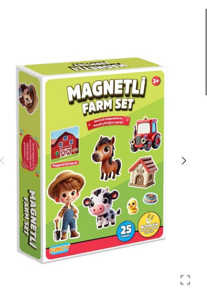 Ceco Toys Magnetli Farm Set