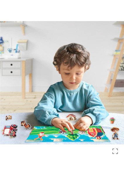 Ceco Toys Magnetli Farm Set