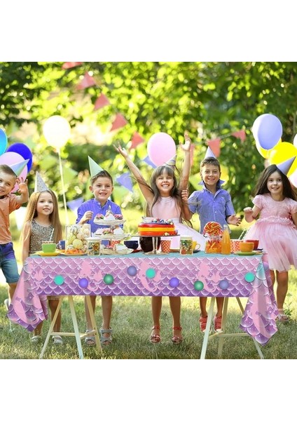 20WRAPPER 20TOPPER Denizkızı Tema Parti Tek Kullanımlık Sofra Kağıt Tabaklar Bardak Masa Örtüsü Masa Örtüsü Çocuklar Denizkızı Doğum Günü Partisi Dekorasyon Malzemeleri (Yurt Dışından) fırsatları