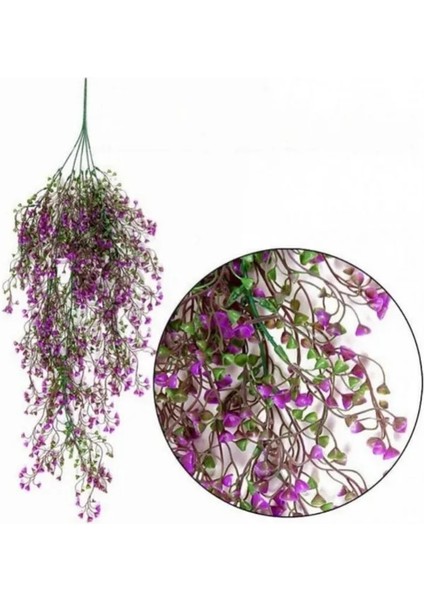 1pc Gül Kırmızı 80 cm 2ADET 85 cm Simülasyon Çiçek Plastik Hasır Yapay Bitki Duvar Çelengi Bitki Ipek Çiçek Rattan Bahçe Düğün Ev Dekorasyonu (Yurt Dışından)