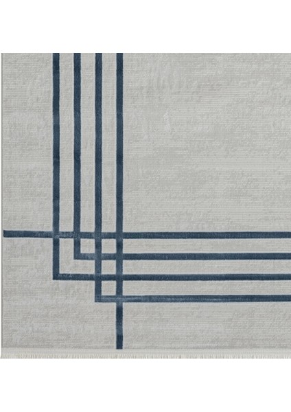 Mısra Koleksiyonu Modern Desenli Halı 5003 Mavi fiyatları