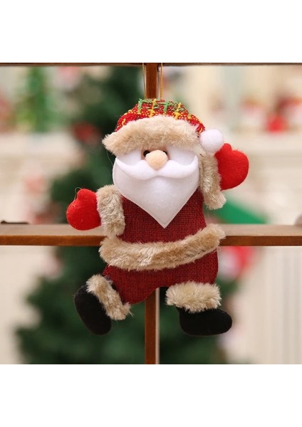 Bir Merry Christmas Süsler Dıy Noel Hediyesi Noel Baba Kardan Adam Ağacı Kolye Mutlu Yeni Yıl Bebek Ev Dekorasyonu Asın Noel Natal (Yurt Dışından)