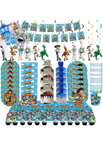 10 Adet Bardak Disney Oyuncak Hikayesi Bebek Duş Iyilik Ilk Buzz Doğum Günü Fikirleri Parti Süslemeleri Bardak Tabaklar Masa Örtüsü Balonlar Toppers Banner (Yurt Dışından)