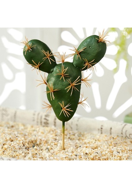 Stil 15 Yapay Plastik Kaktüs Succulents Dikenli Armut Saksı Bitki Hiçbir Pot Çevre Dostu Simülasyon Ev Ofis Masaüstü Dekorasyon Sıcak (Yurt Dışından)