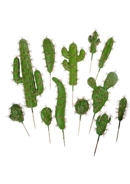 Stil 15 Yapay Plastik Kaktüs Succulents Dikenli Armut Saksı Bitki Hiçbir Pot Çevre Dostu Simülasyon Ev Ofis Masaüstü Dekorasyon Sıcak (Yurt Dışından)