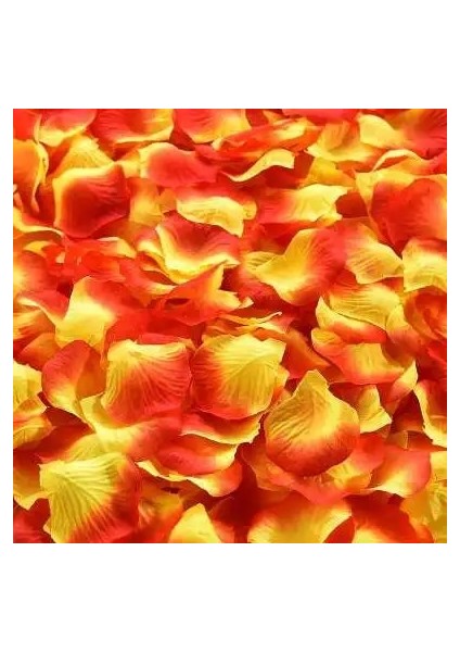 Kırmızı Sarı 100 Adet 100/500/1000 Adet Renkli Romantik Ipek Gül Yaprakları Yapay Düğün Çiçek Petal Düğün Parti Çiçek Dekorasyon Şekeri 50% (Yurt Dışından)