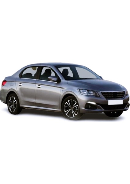 Peugeot 301 Krom Cam Çıtası 2012 ve Üzeri 4 Prç P.Çelik