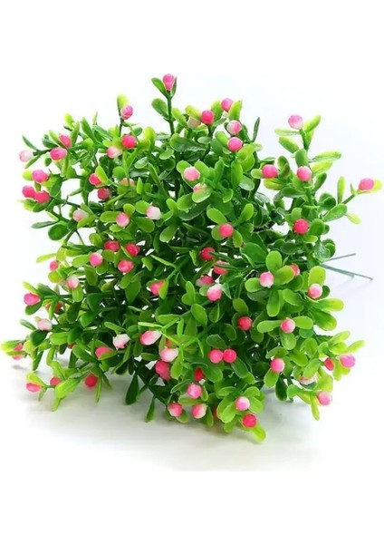 B 22 cm 22 cm Plastik Yapay Bitkiler Yeşil Çim Plastik Çiçek Bitki Düğün Simülasyon Bitki Ev Noel Dekorasyon Masa Dekorları (Yurt Dışından)