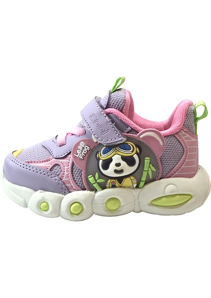 C.peter Cırtlı Ortopedik Hafif Taban Kız Bebek Spor Ayakkabı