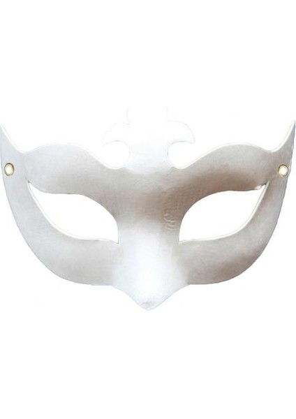 F Maskeleri Kedi Yüz Cosplay Kağıt Tilki Parti Diy Yarım Masqueradewhite Kostüm Anime Craftanimal Boş Boyanabilir Amsk Boyasız Paintin