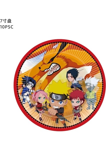 BALON-17PCS Uzumaki Narutoed Ninja Anime Doğum Günü Partisi Dekorasyon Balon Afiş Arka Plan Malzemeleri Kek Toppers Bebek Duş Çocuklar Için Oyuncak (Yurt Dışından)