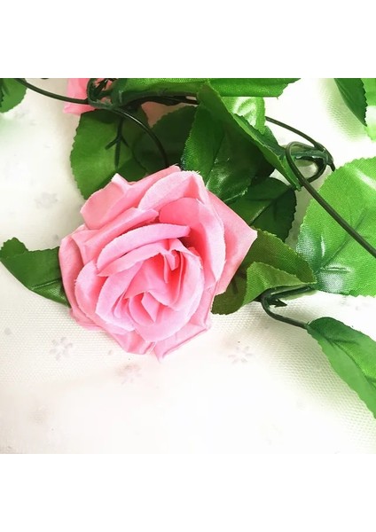 Stil 3 250 cm /grup Ipek Güller Ivy Vine Yeşil Yapraklar ile Ev Düğün Dekorasyon Için Sahte Yaprak Diy Asılı Çelenk Yapay Çiçekler (Yurt Dışından)