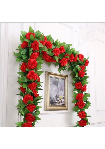 Stil 3 250 cm /grup Ipek Güller Ivy Vine Yeşil Yapraklar ile Ev Düğün Dekorasyon Için Sahte Yaprak Diy Asılı Çelenk Yapay Çiçekler (Yurt Dışından) fiyatları