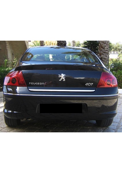 Peugeot 407 Krom Bagaj Alt Çıta 2005 Üzeri Paslanmaz Çelik modelleri