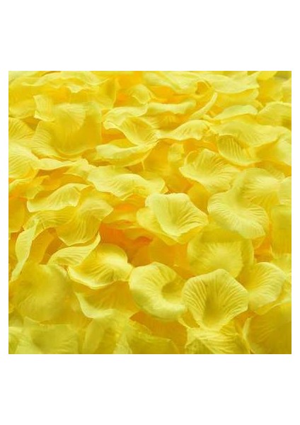 Sarı 100 Adet 100/500/1000 Adet Yapay Ipek Gül Yaprakları Simülasyon Düğün Çiçek Petal Sevgililer Günü Düğün Çiçek Dekorasyon Için 50% (Yurt Dışından)