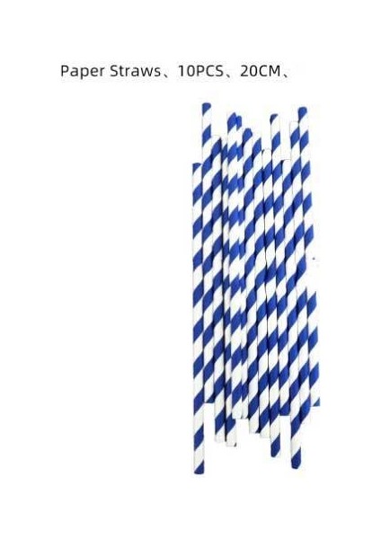 PAYET-10PCS Garten Banban Doğum Günü Partisi Dekorasyon Banban Balon Çocuklar Tek Kullanımlık Sofra Kek Topper Masa Örtüleri Bebek Duş Malzemeleri (Yurt Dışından)