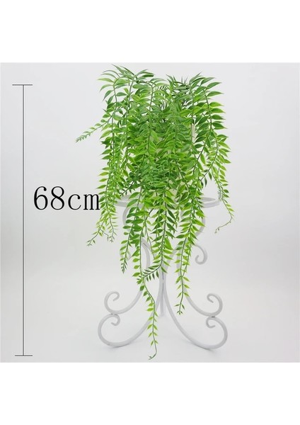 Stil 5 Yapay Bitki Sarmaşıklar Duvar Asılı Rattan Yapraklar Dalları Açık Bahçe Ev Dekorasyon Plastik Sahte Ipek Yaprak Yeşil Bitki Sarmaşık (Yurt Dışından)