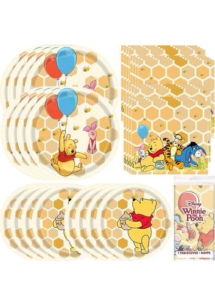 6 Adet Numarası 2 Disney Winnie The Pooh Yemek Takımı Parti Malzemeleri Masa Örtüsü Fincan Plaka Pooh Balon Çocuk Doğum Günü Cadılar Bayramı Süslemeleri (Yurt Dışından) fiyatları