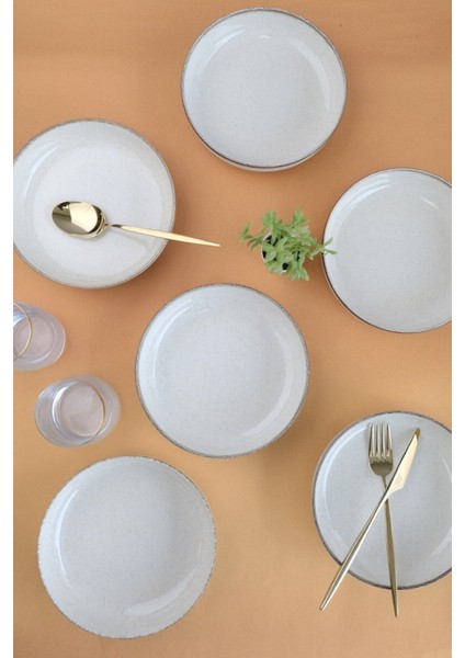 Moderna Çukur Tabak Tarçın 20CM 6 Lı