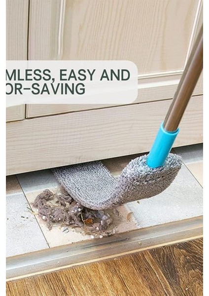 Portatif Toz Temizleyici Seti, Yatak Altı ve Boşluklar için Fırça ve Paspas modelleri