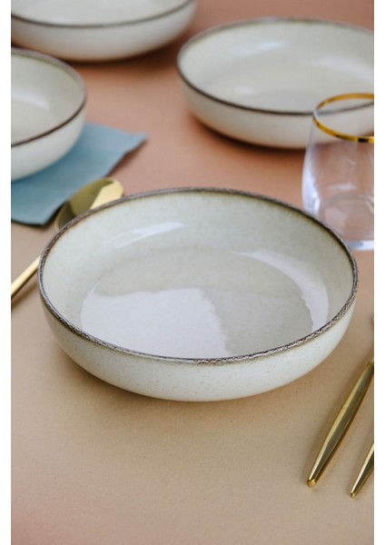 Moderna Çukur Tabak Tarçın 20CM 6 Lı fiyatları