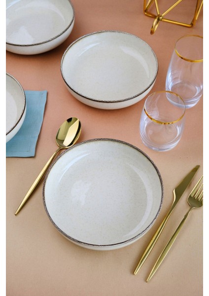 Moderna Çukur Tabak Tarçın 20CM 6 Lı fırsatları