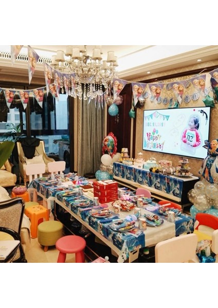 Üfleme 6 Adet Parti Kağıt Saman Tabaklar Bardak Kızlar Dondurulmuş Elsa Anna Doğum Günü Dekor Parti Malzemeleri Disney Dondurulmuş Masa Örtüsü Prenses Dondurulmuş 2 (Yurt Dışından) fiyatları