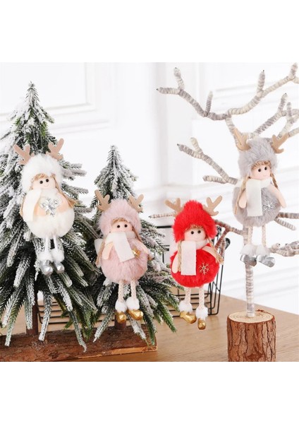 F-Kardan Adam Melek Bebek Yılbaşı Ağacı Askı Süsleri Her Yerde Küçük Arkadaşlar Için Hediyeler Noel Sevimli Ev Dekor Yılbaşı Ağacı Süsleri (Yurt Dışından) fırsatları
