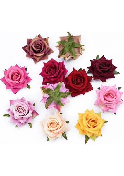 Renk 12 5 Adet 5/10 Adet Flanel Güller Ipek Çiçekler Duvar Yapay Bitkiler Ev Düğün Dekorasyon Için Diy Gelin Bir Kap Süs Saksı (Yurt Dışından) fiyatları