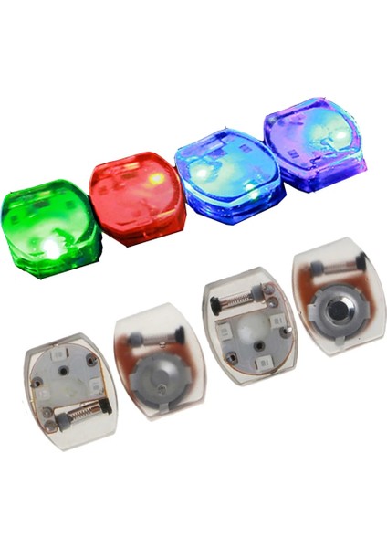 Beyaz Renk 5 Adet LED Işıltılı Ayakkabı Elbise Işık Dolgu Reçine Kalıp Dolgu Malzemesi Süslemeleri Dıy El Sanatları Için Takı Yapımı Aksesuarları (Yurt Dışından)