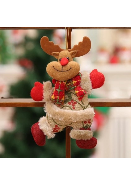 Stil 10 Yeni Noel Süsleri Noel Ağacı Asılı Dıy Noel Hediyesi Noel Baba Kardan Adam Ağacı Kolye Bebek Asın Parti Dekorasyon (Yurt Dışından)
